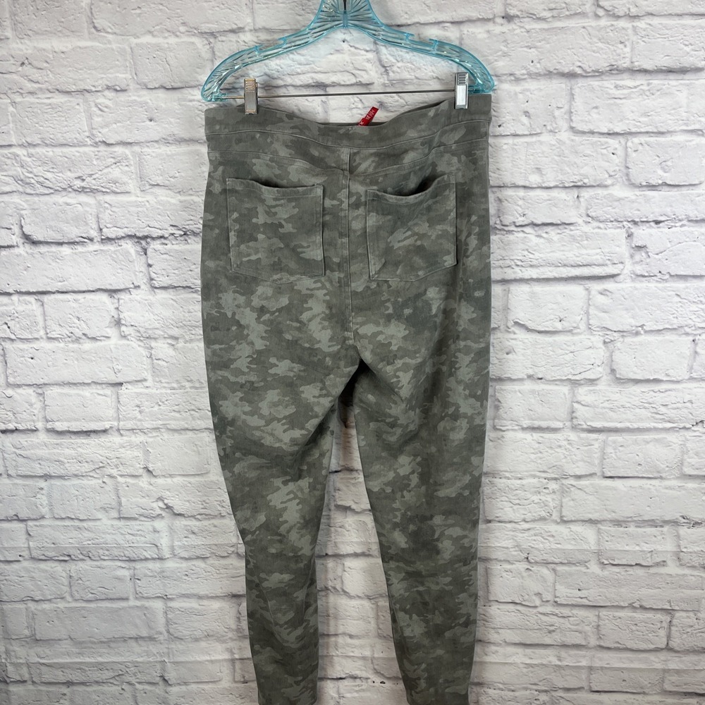 Spanx Women's Y2K Athleisure Stetch Flattering Ankle Grey Camo Leggings 2X - Picture 5 of 8